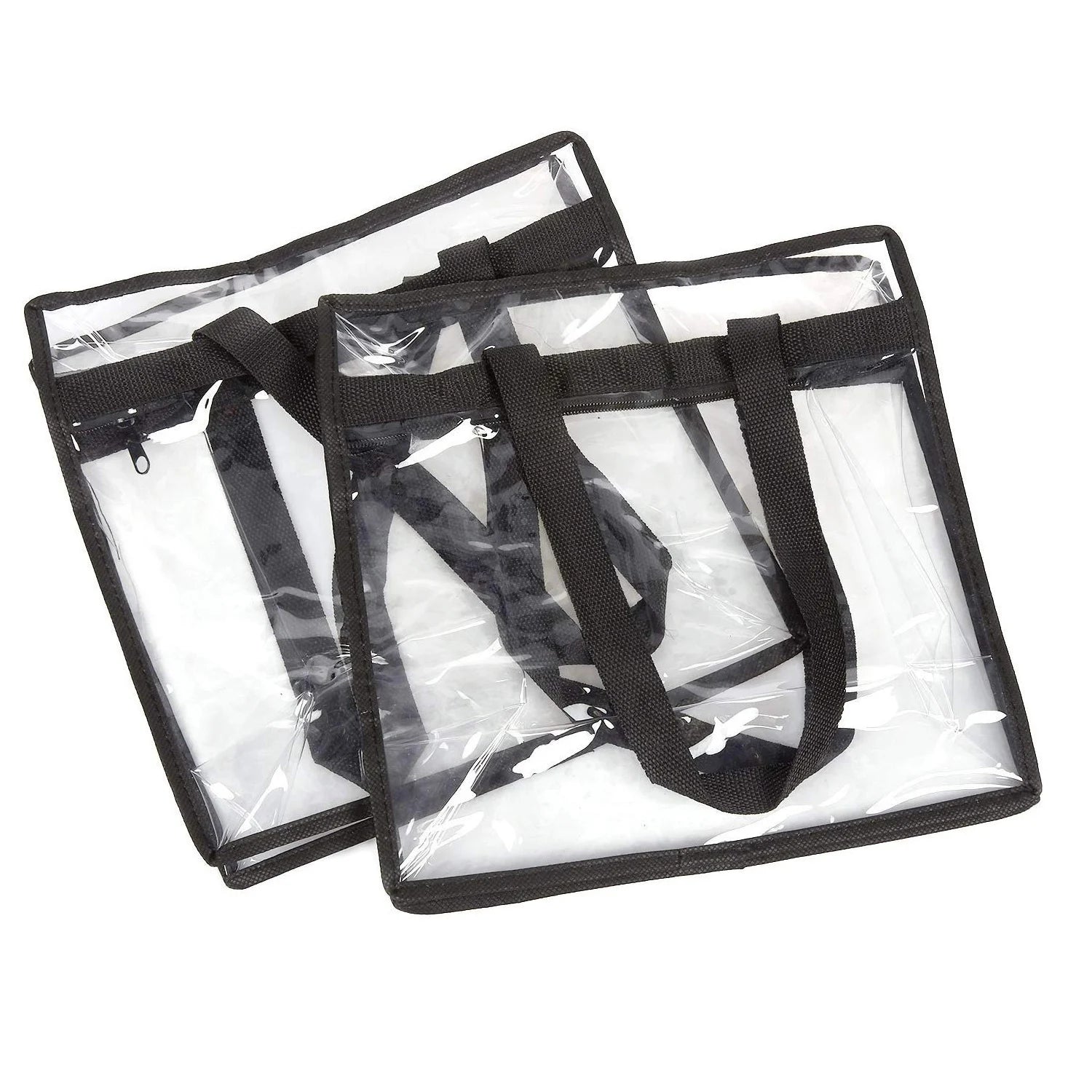 Clear Waterproof PVC Tote Bag Travel Beach Bag Reusable Shoulder Bag