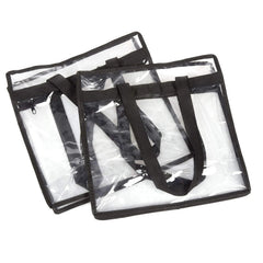 Clear Waterproof PVC Tote Bag Travel Beach Bag Reusable Shoulder Bag