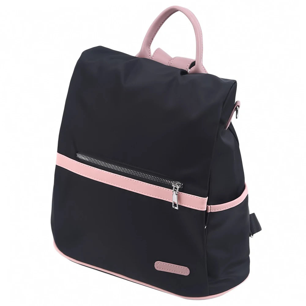 Large Capacity Anti-Theft Travel Backpack with Side Pocket