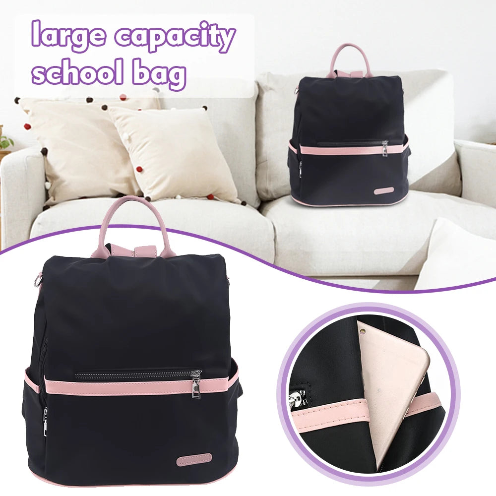 Large Capacity Anti-Theft Travel Backpack with Side Pocket