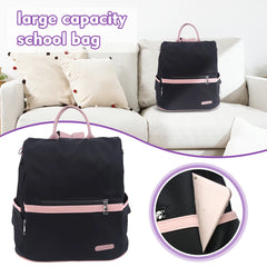 Large Capacity Anti-Theft Travel Backpack with Side Pocket