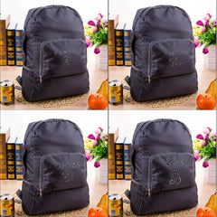 Foldable Travel Backpack for Men Women Lightweight Constellation Print