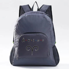 Foldable Travel Backpack for Men Women Lightweight Constellation Print