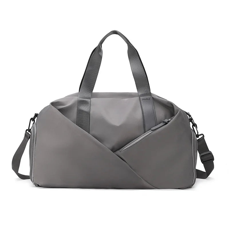 Large Capacity Travel Bag with Wet/Dry Separation for Fitness and Swimming