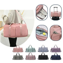 Travel Bag Luggage Handbag Fitness Yoga Gym Sport Handbag Dry Wet Separation