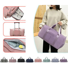 Travel Bag Luggage Handbag Fitness Yoga Gym Sport Handbag Dry Wet Separation
