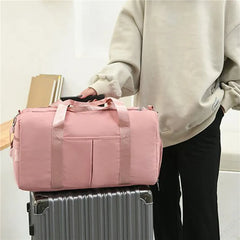 Travel Bag Luggage Handbag Fitness Yoga Gym Sport Handbag Dry Wet Separation
