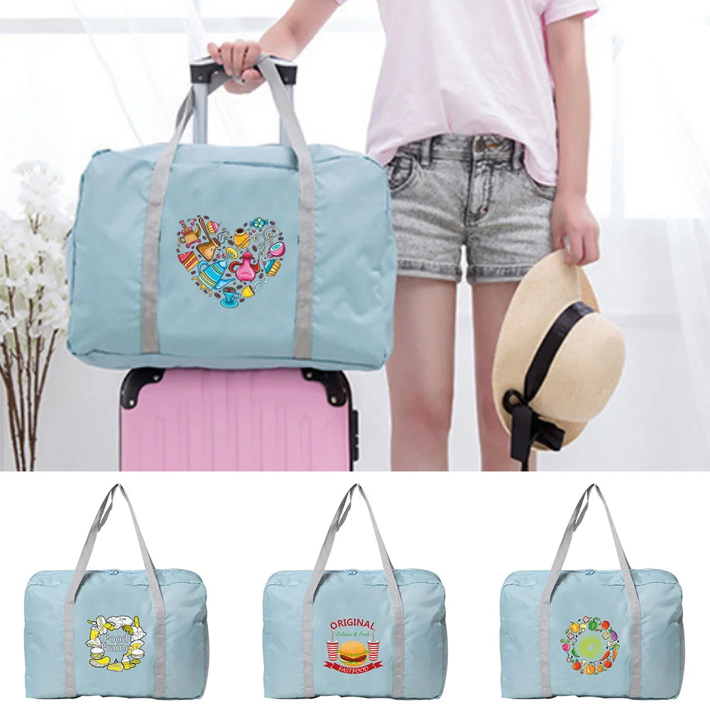 Waterproof Travel Bag Foldable Luggage Unisex Large Capacity Handbag