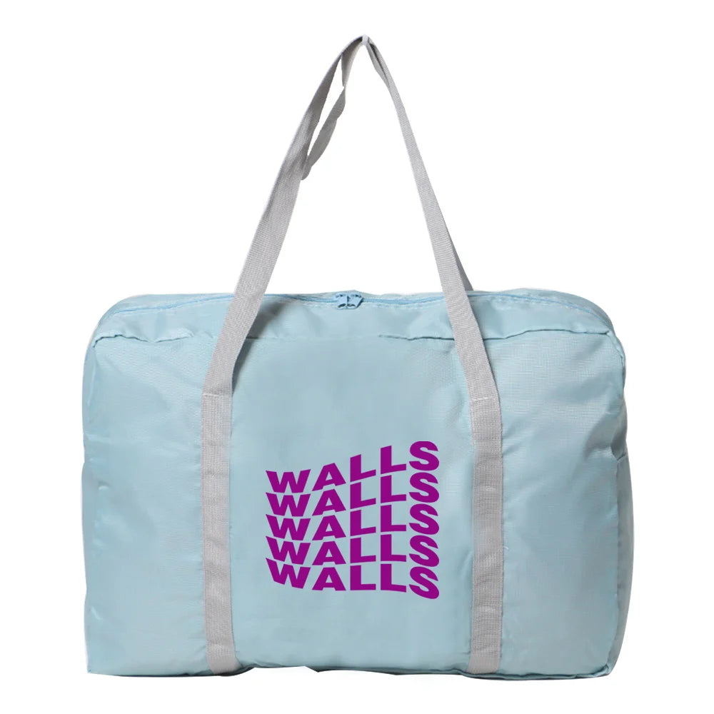 Nylon Foldable Travel Bag WaterProof Unisex Large Capacity Handbag