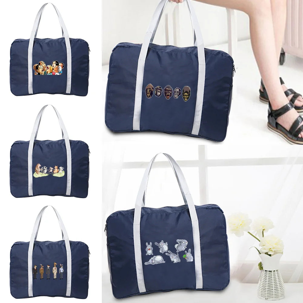 Outdoor Sport Cartoon Travel Bag Handbag Toiletries Duffle