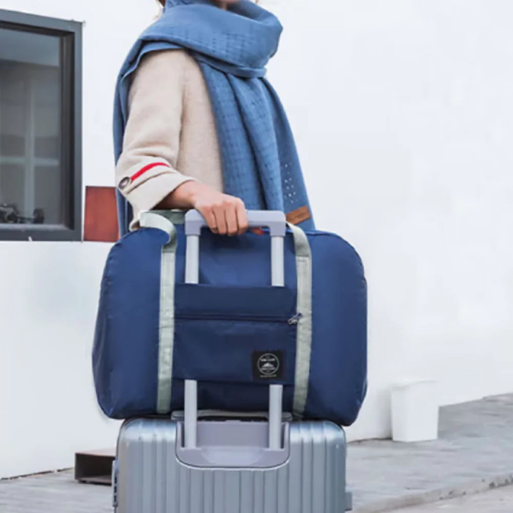 Letter Series Handbags Travel Bag Outdoor Duffle Portable Luggage