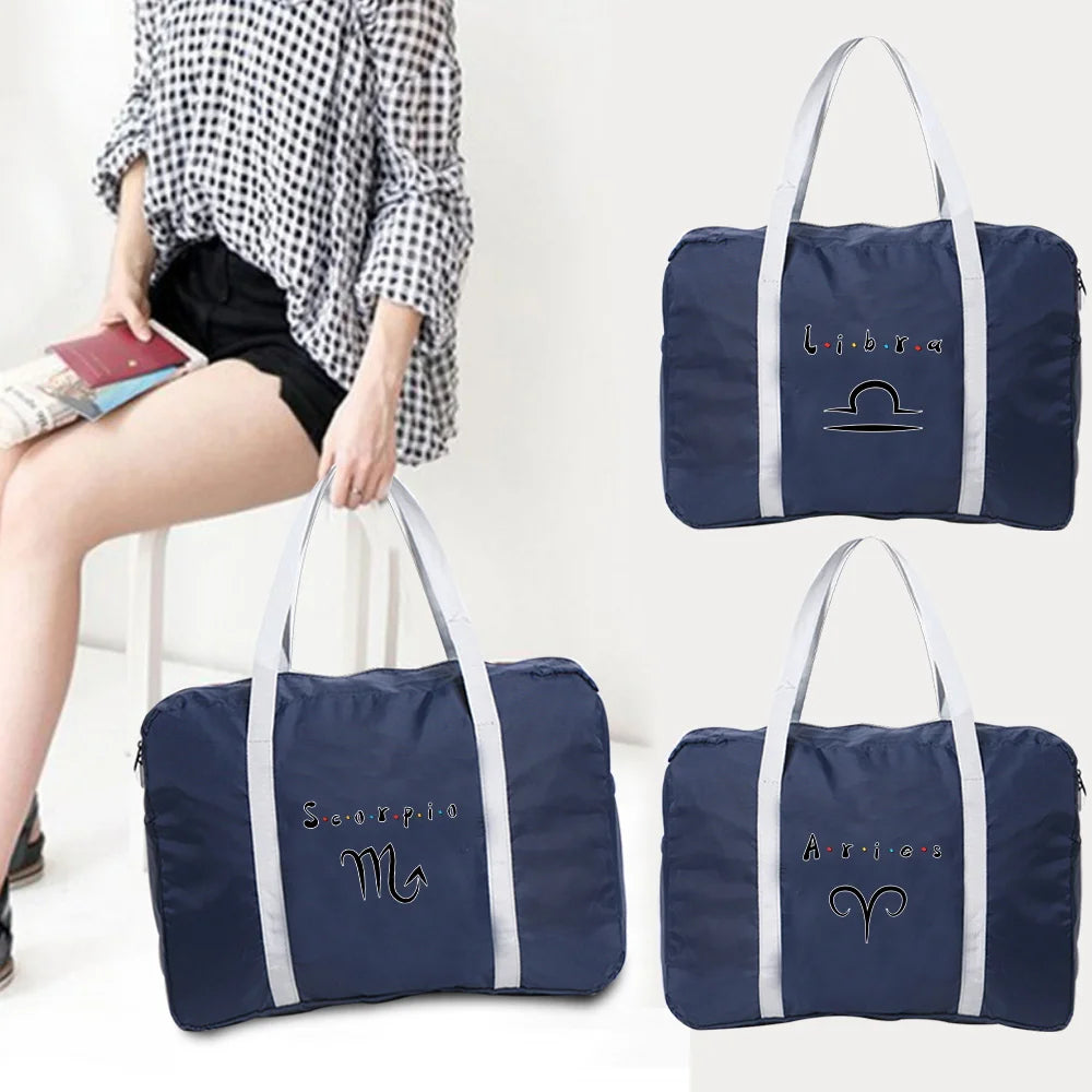 Foldable Constellation Duffle Bag Large Capacity Travel Organizer