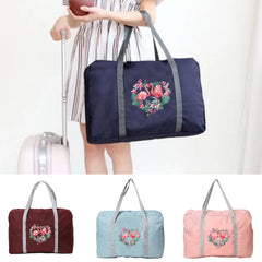 Flamingo Print Camping Handbag Organizer
