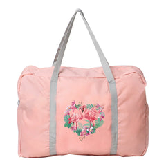 Flamingo Print Camping Handbag Organizer
