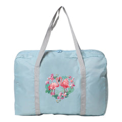 Flamingo Print Camping Handbag Organizer