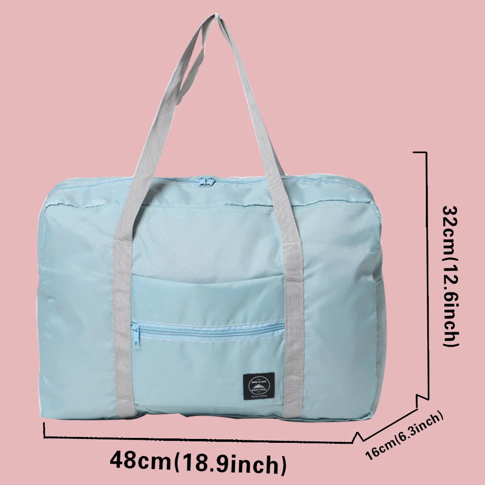 Travel Bag Women Handbag Camping Organizer Butterfly Print Carry on Bags