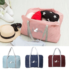 Outdoor Camping Organizer Handbag with Food Print