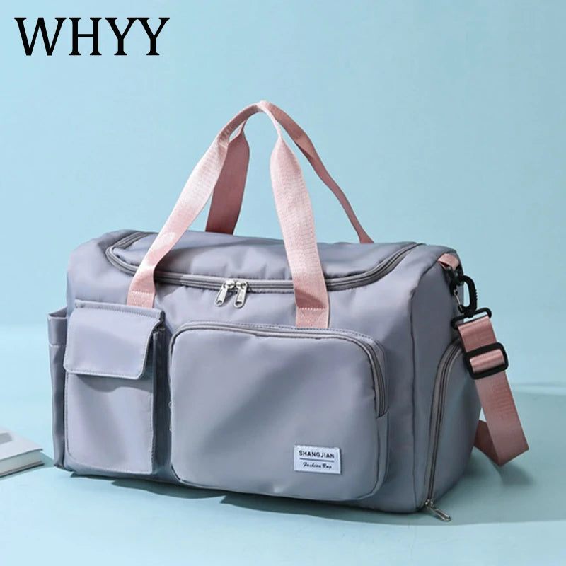 Waterproof Tote Travel Luggage Bag for Women Large Capacity Duffel