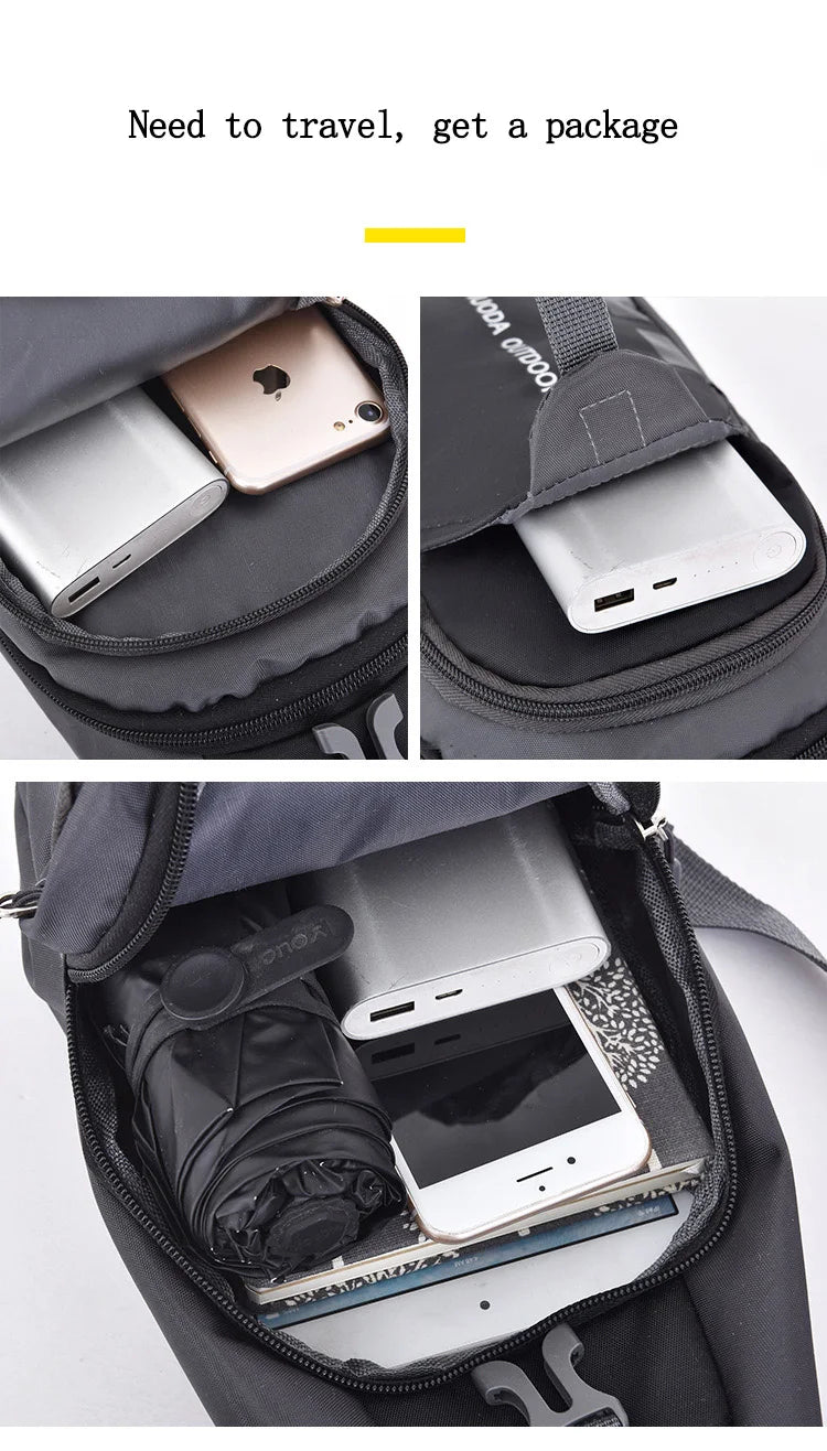 Men Travel Climbing Backpack Hiking Outdoor Camping Sport Bag
