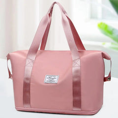 Dry Wet Separation Travel Duffel Bag Waterproof Handle Large Capacity