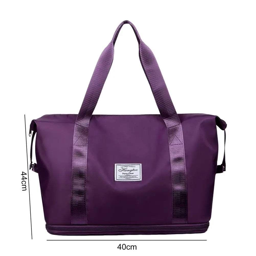 Waterproof Gym Duffel Bag Dry Wet Separation Large Capacity Workout Bag