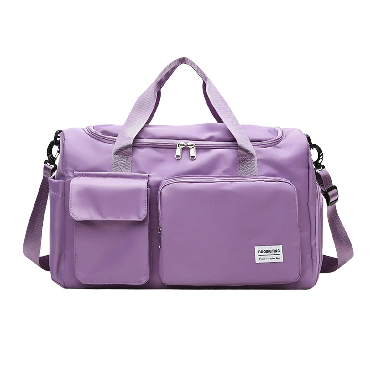 Waterproof Travel Duffle Bag with Wet and Dry Separation Compartments