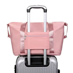 Women's Travel Fitness Bag Large Capacity Portable