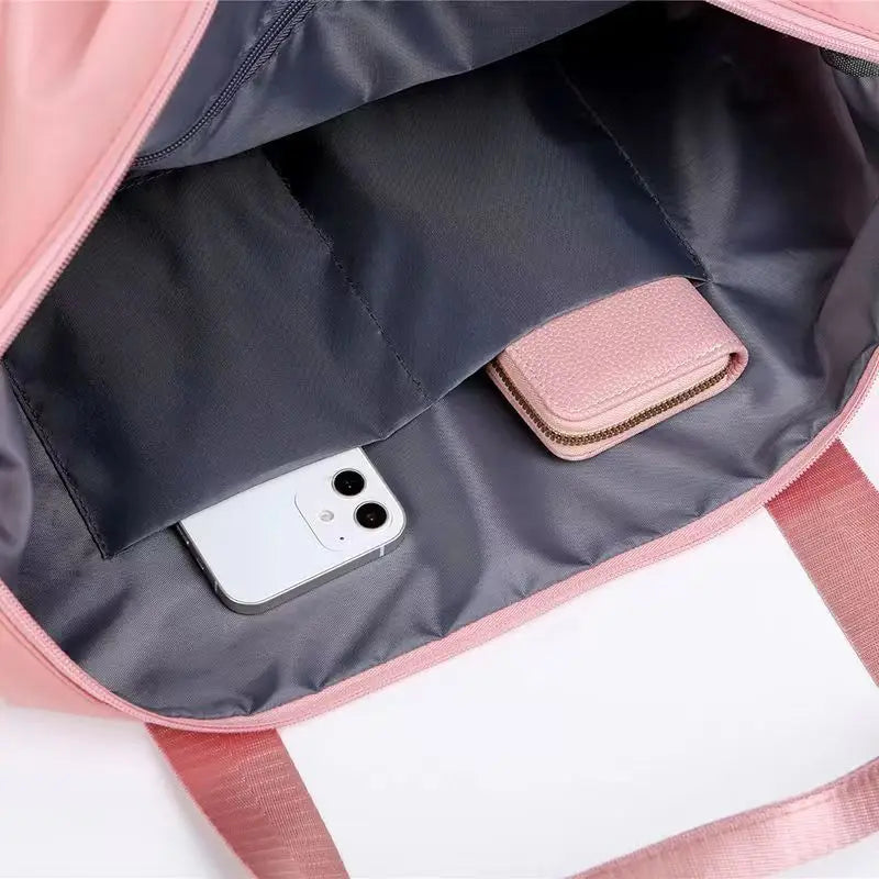 Women's Travel Fitness Bag Large Capacity Portable