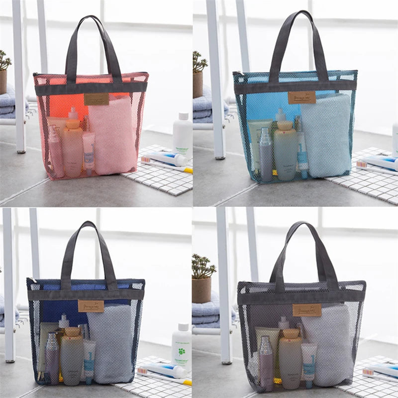 Large Capacity Travel Makeup Bag Dry Wet Separation Handbag