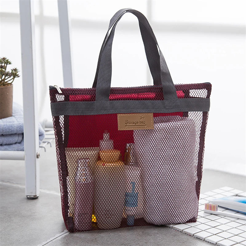 Large Capacity Travel Makeup Bag Dry Wet Separation Handbag