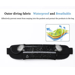 Multifunctional Beach Pouch USB Waist Pack Waterproof Phone Belt Bag