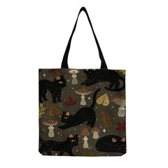 Cartoon Animal Eco Tote Handbag Lady Shopping Bag