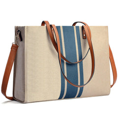 Large Capacity Laptop Tote Bag for Women - Work Shoulder Bag