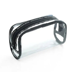 Travel Transparent Bag PVC Zipper Clear Makeup Beauty Case