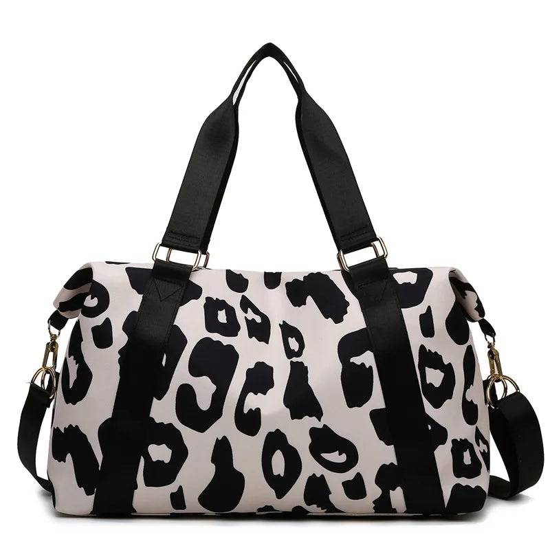 Waterproof Oxford Cloth Women's Shoulder Bag - Dry Wet Separation Fitness Bag