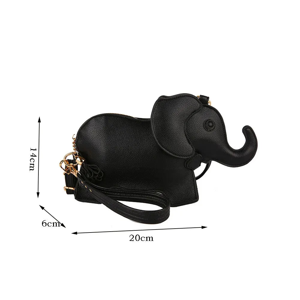 Elephant Women Shoulder Crossbody Bag Handbag