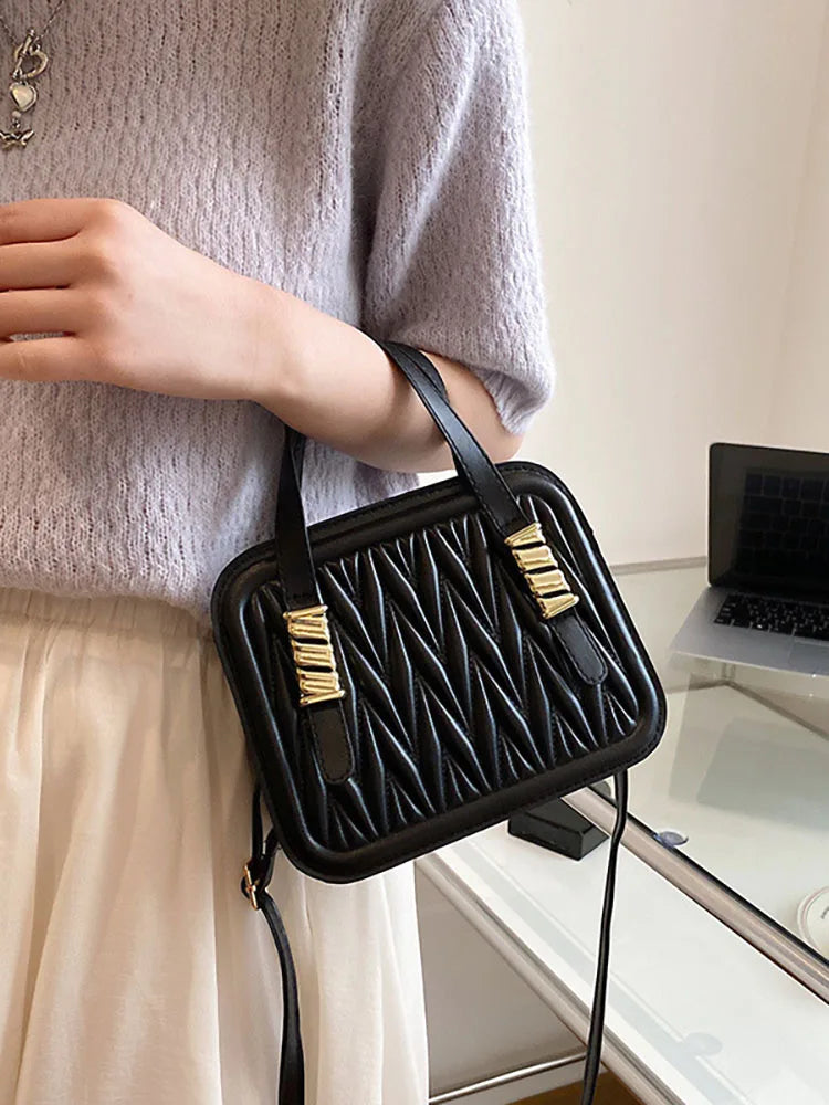 Women's Top Handle Bag Pu Leather Handbags