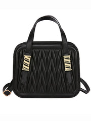 Women's Top Handle Bag Pu Leather Handbags