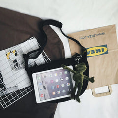 Hobos Canvas Shoulder Bag for Women, Youth Crossbody Messenger Bag