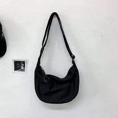 Hobos Canvas Shoulder Bag for Women, Youth Crossbody Messenger Bag