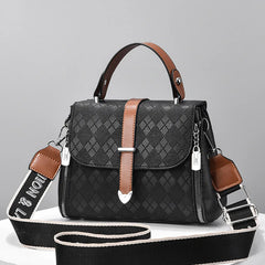 Women's Small Leather Crossbody Messenger Bag