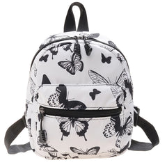 Animal Printing Small Feminina Backpack School Bags Mini Women's Backpacks