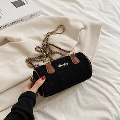 Women's Small Totes Bag Lamb Shoulder Crossbody Handbag