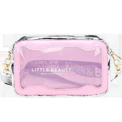 Women's Transparent Jelly Shoulder Bag Summer Beach Crossbody Bag