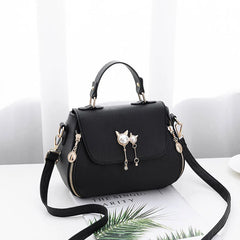 Texture Women's Shoulder Bag All-match Handbag for Autumn