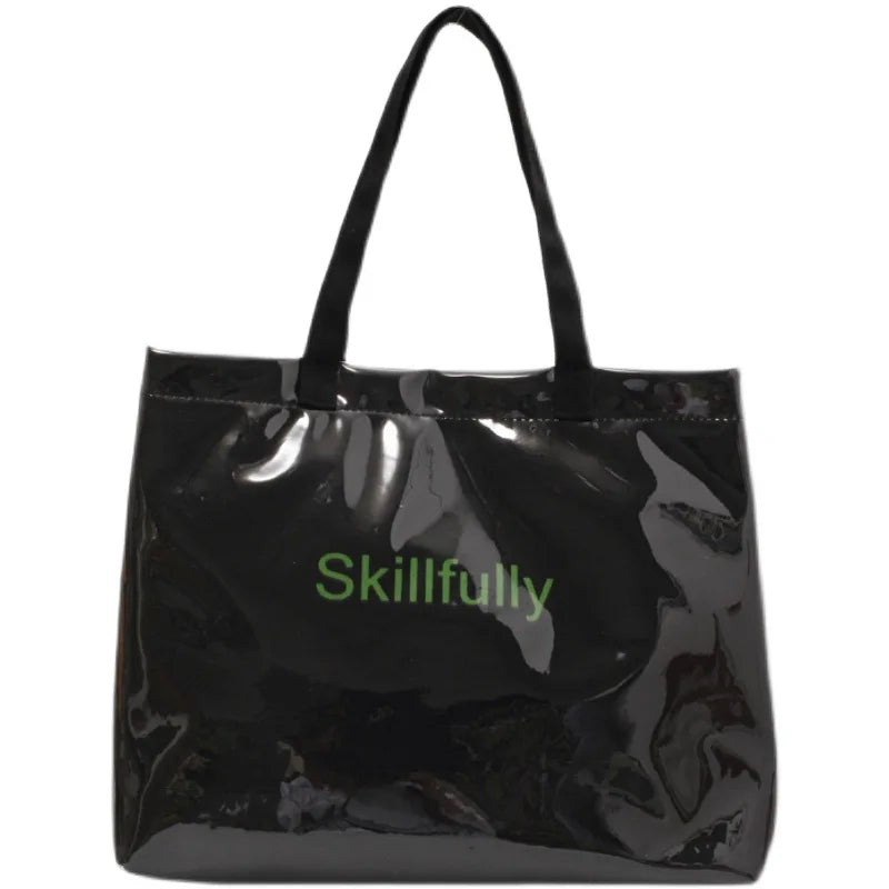 Large-Capacity Clear Shoulder Bag for Women