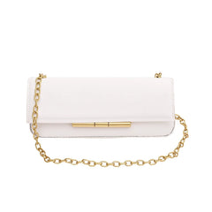Women Party Shoulder Bag Spring PU Leather Messenger Pack Chains Crossbody Bags