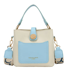 Women's Summer & Autumn Bucket Bag Large Capacity Messenger Bag