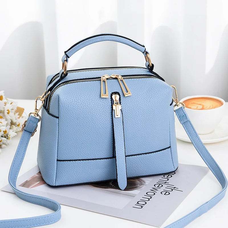 Soft Leather Large-capacity Shoulder Bag for Women