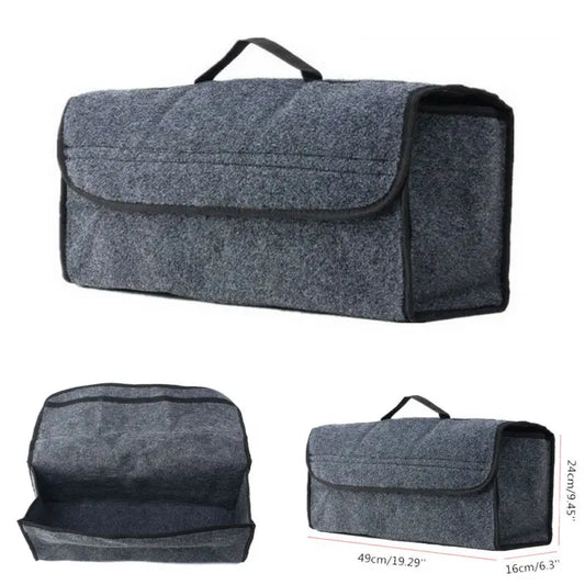 Foldable Trunk Organizer Car Storage Bag Portable Cargo Box SUV Auto Holder